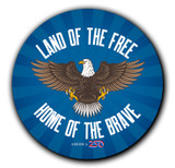 Land of the Free Magnet Round