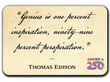 "One Percent Inspiration" America250™ Magnet Standard