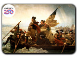 Washington Crossing the Delaware America250™ Magnet Standard