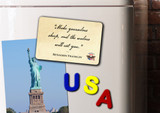 "Make Yourselves Sheep" America 250 Magnet Standard