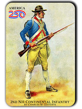 2nd NH Continental Infantry America250™ Magnet Standard