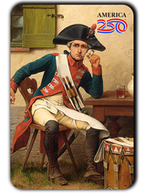 Drummer of the Jersey Blues America250™ Magnet Standard