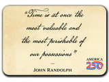 "Time is at Once" America250™ Magnet Standard