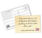 "I Am Not Meant" Postcard