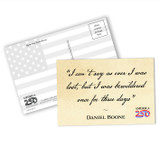 "I Can't Say" Postcard