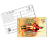 Rhode Island Train of Artillery Postcard