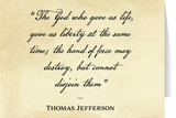 "The Hand of Force" Greeting Card