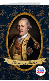 Baron von Steuben Greeting Card