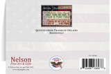 Franklin Delano Roosevelt Quotes Greeting Card