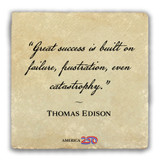 "Great Success" Tumbled Stone Coaster