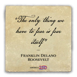 "The Only Thing" Tumbled Stone Coaster