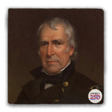 Zachary Taylor Tumbled Stone Coaster
