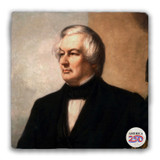 Millard Fillmore Tumbled Stone Coaster