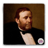 Ulysses S. Grant Tumbled Stone Coaster