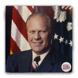 Gerald Ford Tumbled Stone Coaster