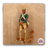 Butler's Rangers Tumbled Stone Coaster