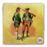 Green Mountain Rangers Tumbled Stone Coaster