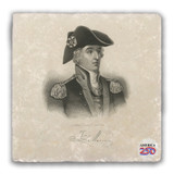 George Mason Tumbled Stone Coaster