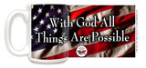"With God All Things are Possible" Mug