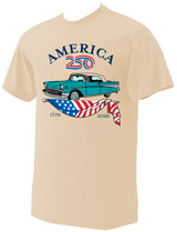 America250™ Retro Car T-Shirt