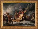 Death of General Montgomery Framed Art