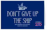 "Don't Give Up the Ship" Note Card