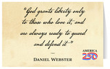 "God Grants Liberty" Note Card