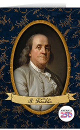 Ben Franklin Note Card