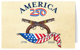 America250™ Pistol Note Cards