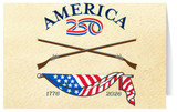America250™ Rifles Note Cards 1
