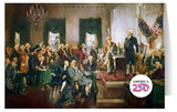 Scene at the Signing of the Constitution Note Card