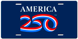 America250™ License Plate - Blue