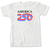 America250™ Logo White T-Shirt