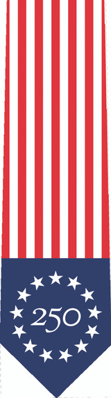 American 250 Flag Tie