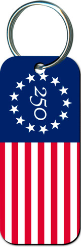 250 Flag Keychain