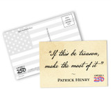 "If This Be Treason" Postcard
