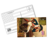 Drummer of the Jersey Blues Postcard