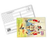 Soldiers in Field & Parade Dress Postcard