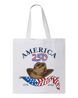 America250™ Cowboy Hat Tote Bag