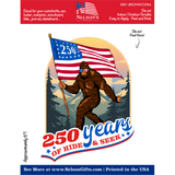 American Bigfoot Decal