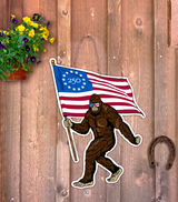 Outdoor Metal Art American Bigfoot