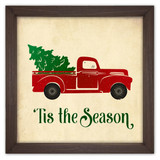 "Tis the Season" Framed Quote