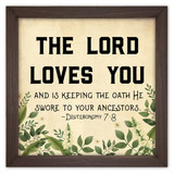 Deuteronomy 7:8 Framed Quote