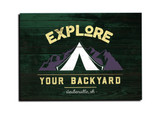 "Explore Your Backyard" Customizable Magnet