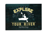 "Explore Your River" Customizable Magnet