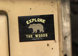 "Explore the Woods" Customizable Magnet