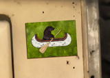 Canoe Bear Magnet