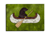 Canoe Bear Magnet