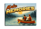 "Make Memories" Canoers Magnet