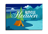 "Almost Heaven" Magnet